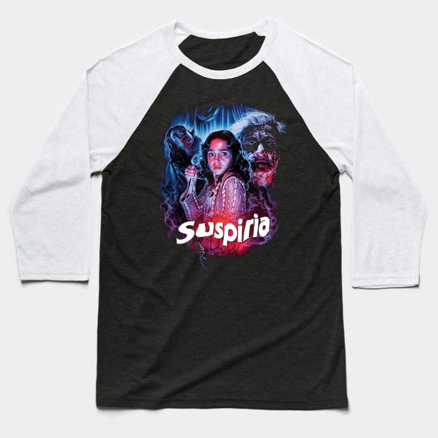 suspiria Baseball T-Shirt by Butones gym